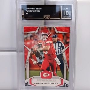 2019 Panini Rookies & Stars Patrick Mahomes II #31 GMA 10